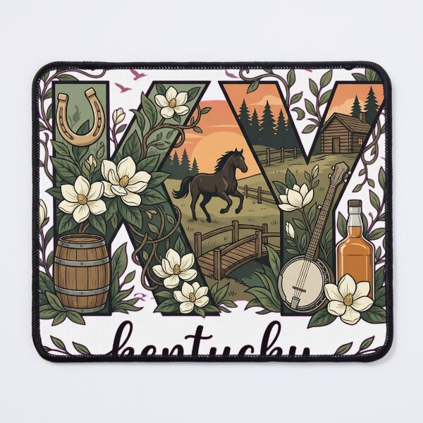 Item preview, Kentucky State Pride Horses and Heritage Bourbon Art designed and sold by FOFANOS28.