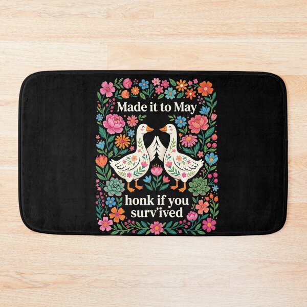 Item preview, Made It To May Honk If You Survived Funny Goose Spring Nature designed and sold by FormalDehyena.
