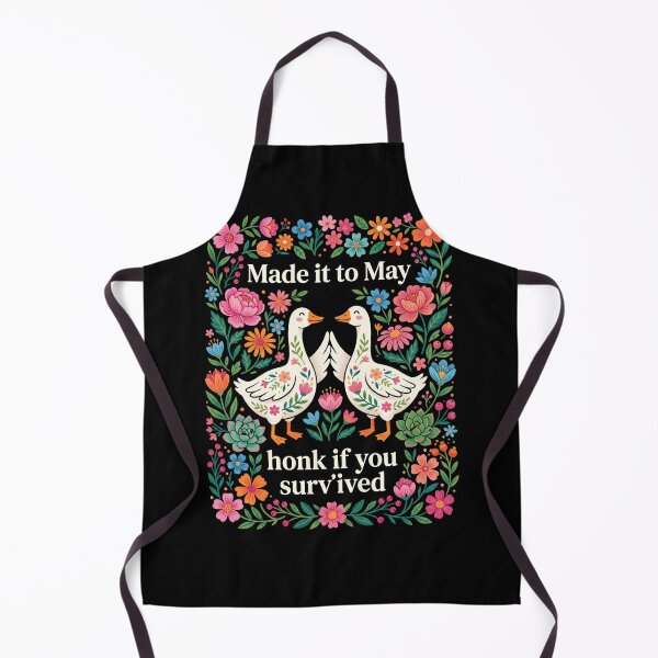 Item preview, Made It To May Honk If You Survived Funny Goose Spring Nature designed and sold by FormalDehyena.