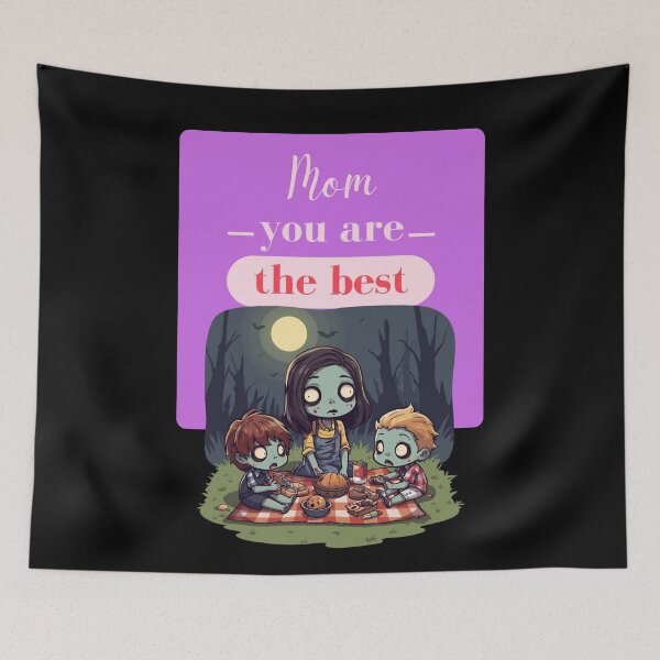 Item preview, Zombie mom or not, she'll always be mom designed and sold by PatronesKawai.
