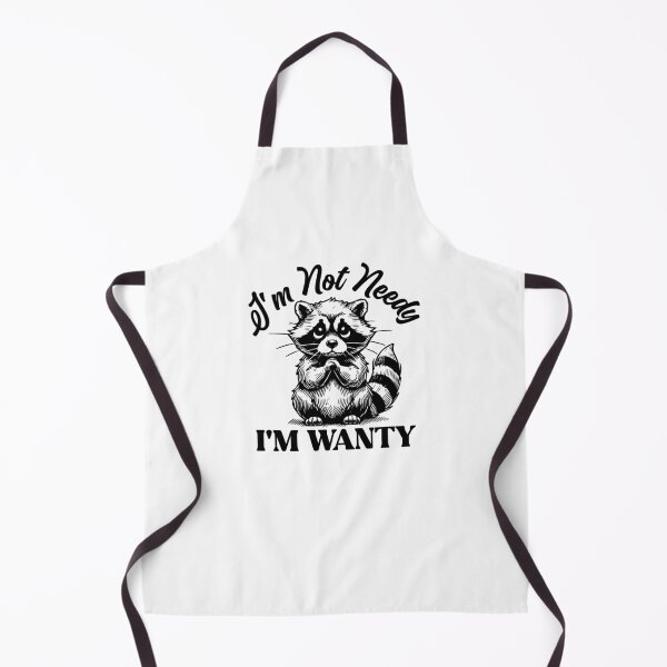 Item preview, I’m Not Needy I’m Wanty Funny Begging Raccoon designed and sold by krystalRomanart.