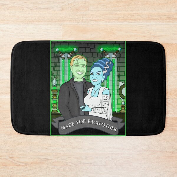 Item preview, Bride of Frankenstein couple for Ryan D by Moody Characters designed and sold by VixxxenDesigns.