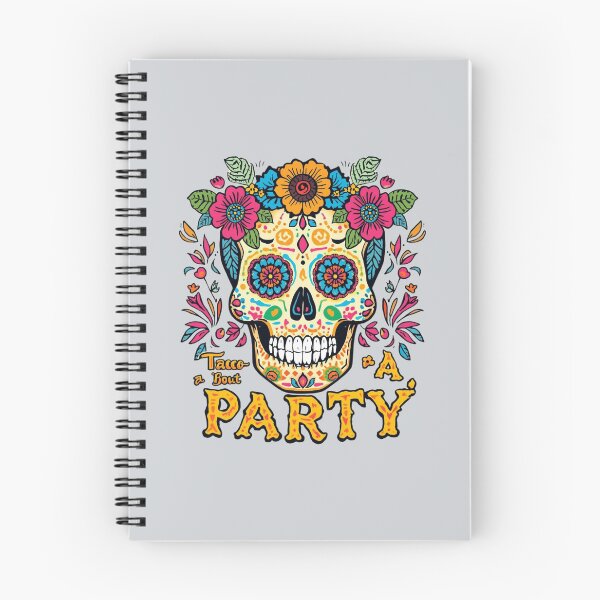Item preview, Taco ’Bout Party Sugar Skull designed and sold by Zakrytos ★★★★★.