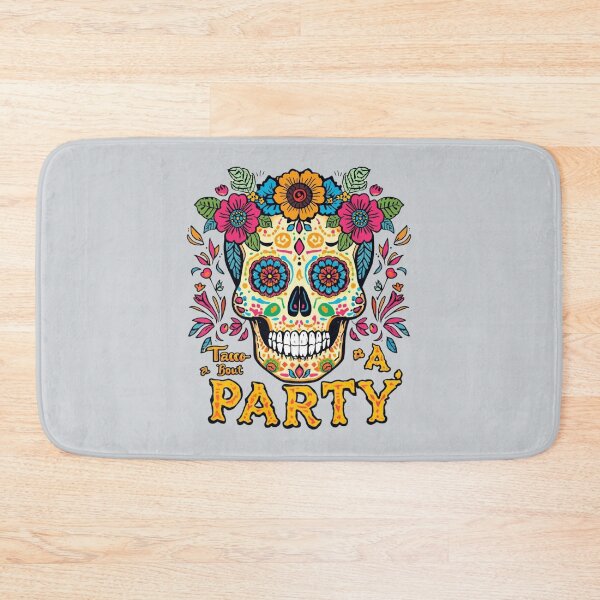 Item preview, Taco ’Bout Party Sugar Skull designed and sold by Zakrytos ★★★★★.