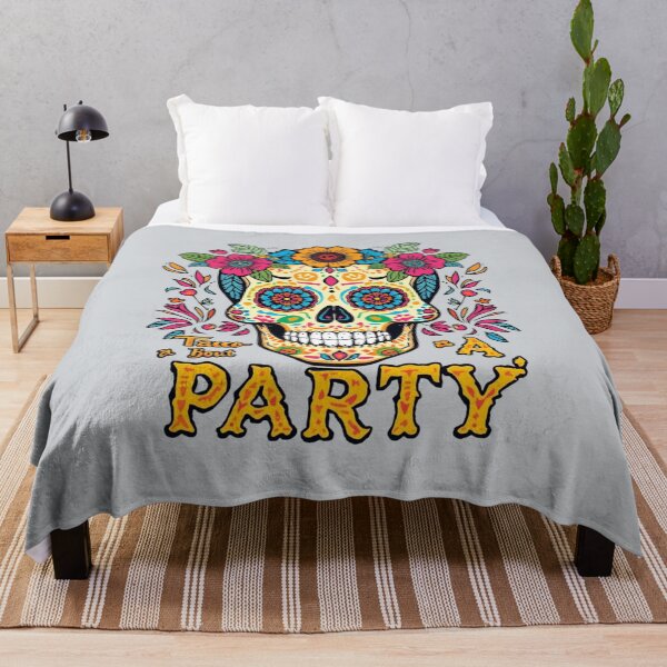Item preview, Taco ’Bout Party Sugar Skull designed and sold by Zakrytos ★★★★★.