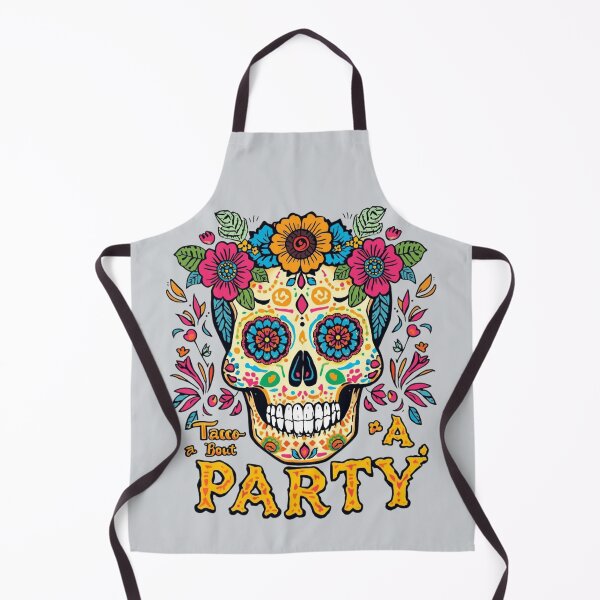 Item preview, Taco ’Bout Party Sugar Skull designed and sold by Zakrytos ★★★★★.