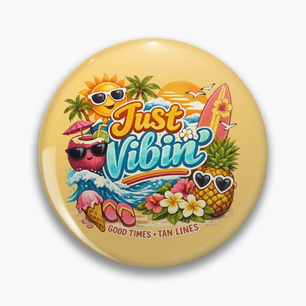Item preview, Just Vibing Summer Time designed and sold by Little-Lilacc14.