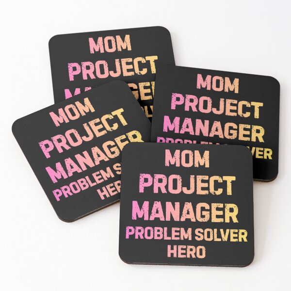 Item preview, Mom Project Manager Problem Solver Hero Funny PM Gift designed and sold by Yuli Club.
