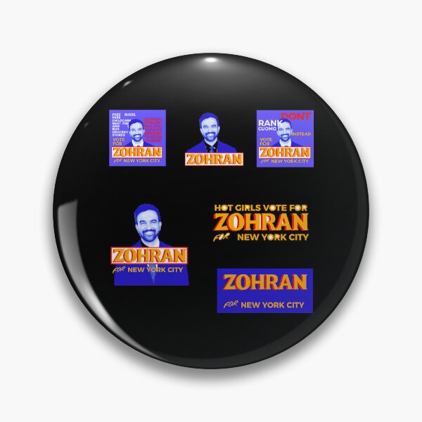 Item preview, Pack Of 6 Zohran Mamdani designed and sold by TheReclaimedd.