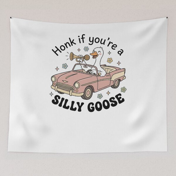Item preview, Honk If You’re A Silly Goose designed and sold by krystalRomanart.