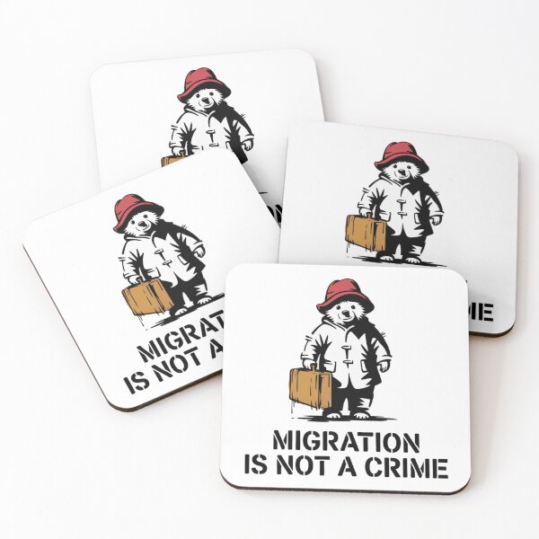 Item preview, Migration is not a crime designed and sold by 123ks.
