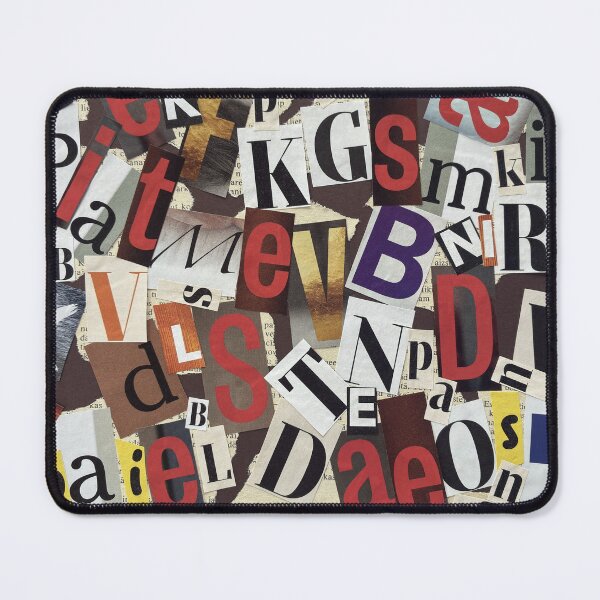 Item preview, Mixed Paper Letter Collage designed and sold by sneidere9dace.