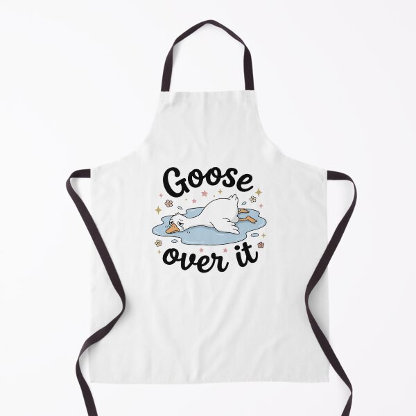 Item preview, Goose Over It Funny Dramatic Tired Goose designed and sold by krystalRomanart.
