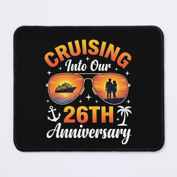 Item preview, Cruising Into Our 26th Anniversary Married Couple Cruise designed and sold by FormalDehyena.