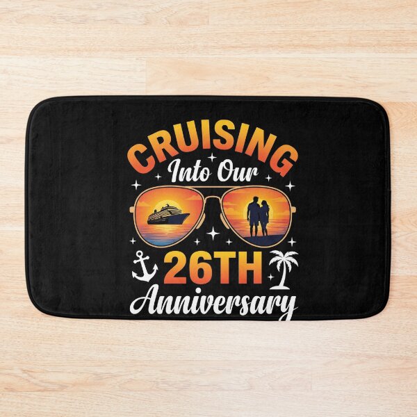 Item preview, Cruising Into Our 26th Anniversary Married Couple Cruise designed and sold by FormalDehyena.