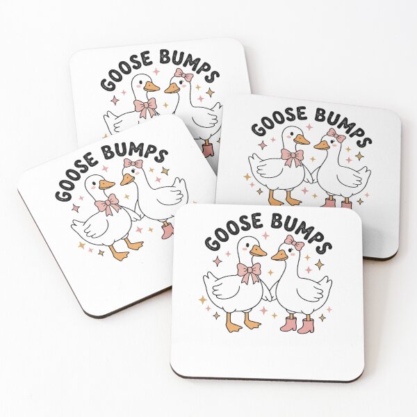 Item preview, Goose Bumps Cute Geese Couple In Pink Boots And Bows designed and sold by krystalRomanart.