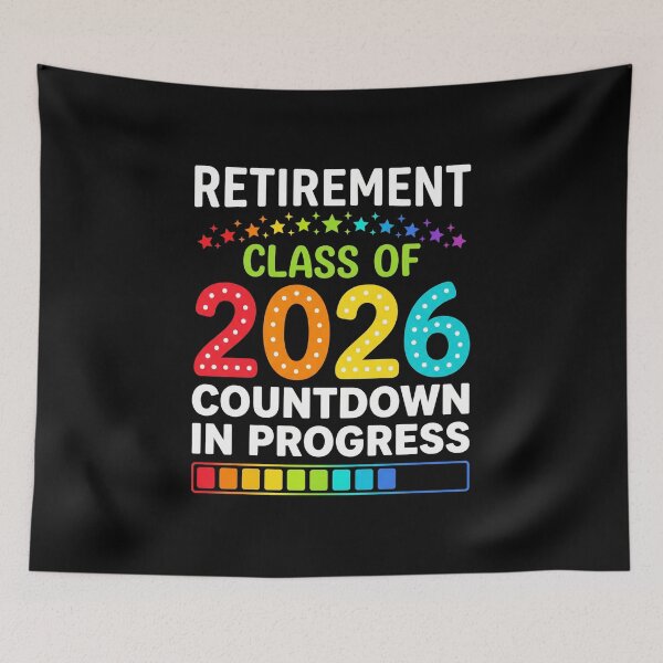 Item preview, Retirement Class Of 2026 Countdown In Progress Future Retiree Celebration designed and sold by FormalDehyena.