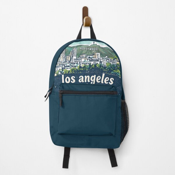 Item preview, Los Angeles LA California Cute Skyline Colorful Cityscape designed and sold by HowToCanadian.