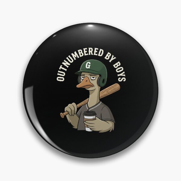 Item preview, Outnumbered By Boys Parent Life Baseball Boy Mom Dad Humor designed and sold by FormalDehyena.