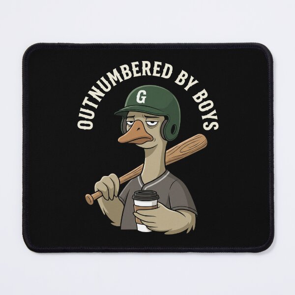 Item preview, Outnumbered By Boys Parent Life Baseball Boy Mom Dad Humor designed and sold by FormalDehyena.