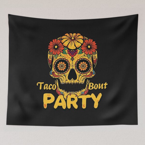 Item preview, Taco Bout a Party Calavera designed and sold by Zakrytos ★★★★★.