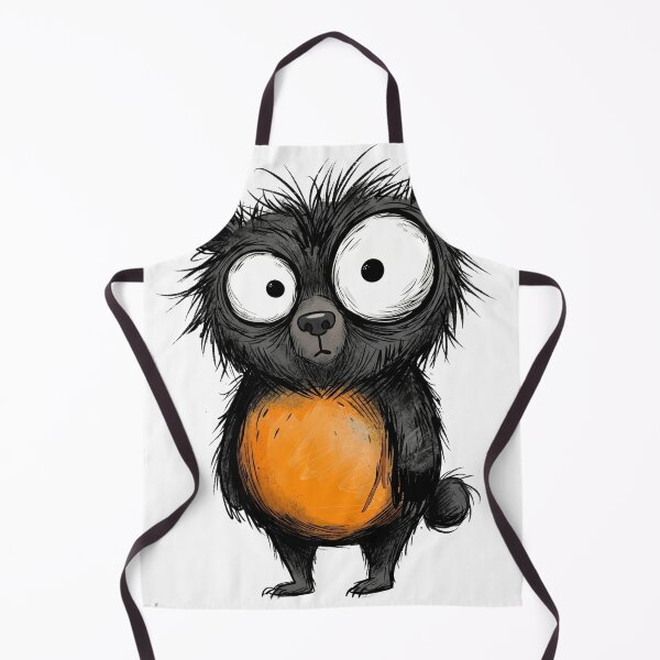 Item preview, Funny Big Eyes Bear Illustration – Cute Goofy Cat Meme Minimalist Design designed and sold by ColorFlick.
