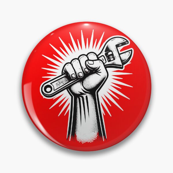 Item preview, Fist With Adjustable Wrench designed and sold by HistoryRepeats.