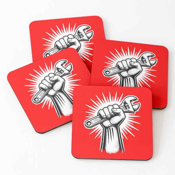 Item preview, Fist With Adjustable Wrench designed and sold by HistoryRepeats.