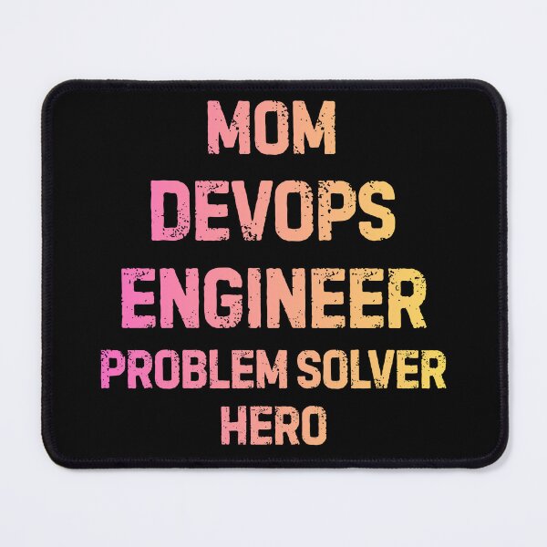 Item preview, Mom DevOps Engineer Problem Solver Hero Funny Tech Gift designed and sold by Yuli Club.