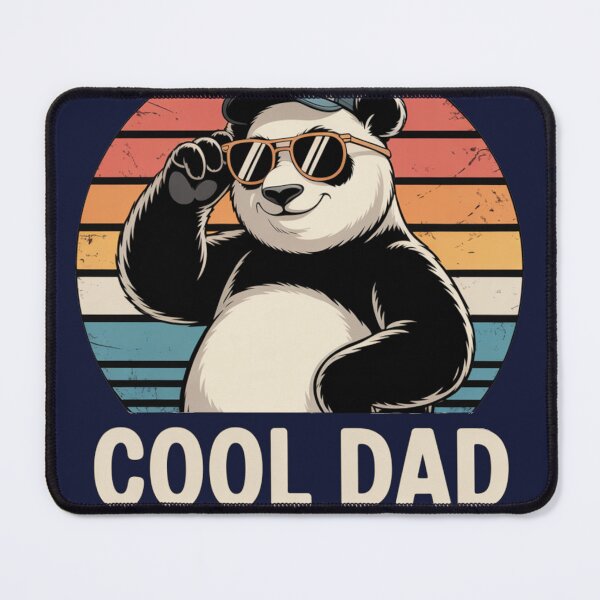 Item preview, Cool Dad According To Me Panda – Funny Father’s Day Gift Retro Vintage Style designed and sold by Biedroneczka.