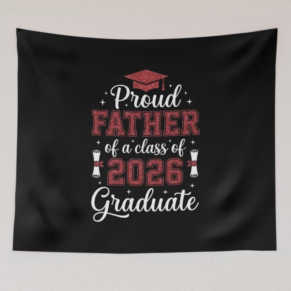 Item preview, Proud Father Of A Class Of 2026 Graduate Dad Senior Graduation designed and sold by FormalDehyena.