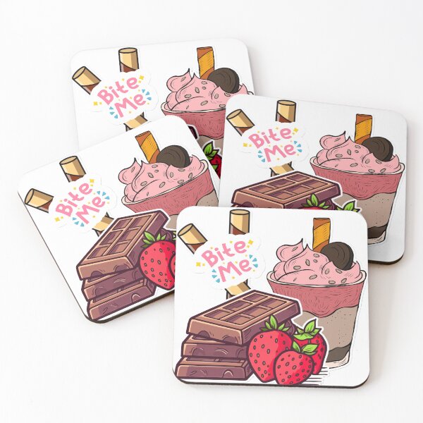 Item preview, Bite Me Funny Dessert and Milkshake designed and sold by SoftAuraStudi0.