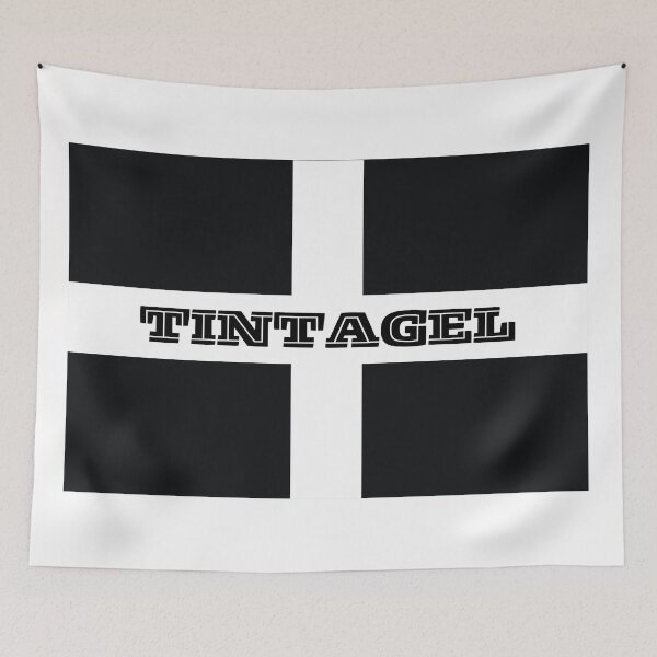 Item preview, Tintagel on Cornish Flag designed and sold by S-and-W-4ever.