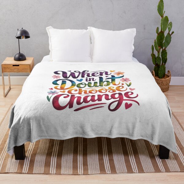 Item preview, When in doubt choose change designed and sold by nimmitrends.