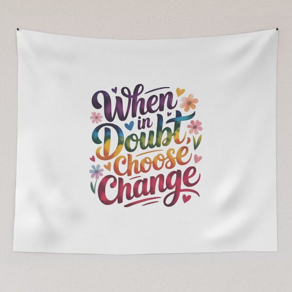 Item preview, When in doubt choose change designed and sold by nimmitrends.