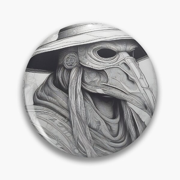 Item preview, Plague Doctor Crow Mask in Dark Gothic Etching designed and sold by DarkOriginArts.