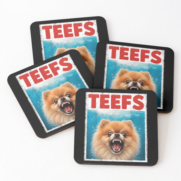Item preview, TEEFS Pomeranian Funny Dog Retro Horror Pet Lover designed and sold by JerdbordinShop.