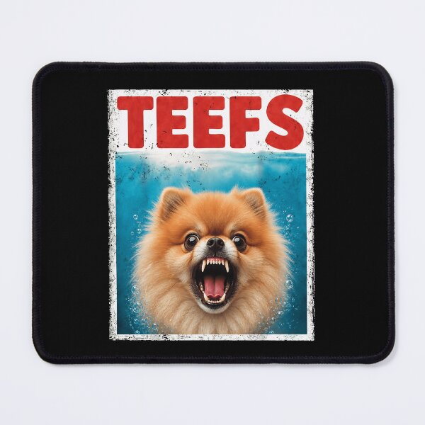 Item preview, TEEFS Pomeranian Funny Dog Retro Horror Pet Lover designed and sold by JerdbordinShop.
