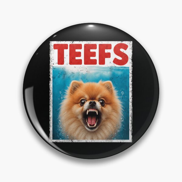 Item preview, TEEFS Pomeranian Funny Dog Retro Horror Pet Lover designed and sold by JerdbordinShop.