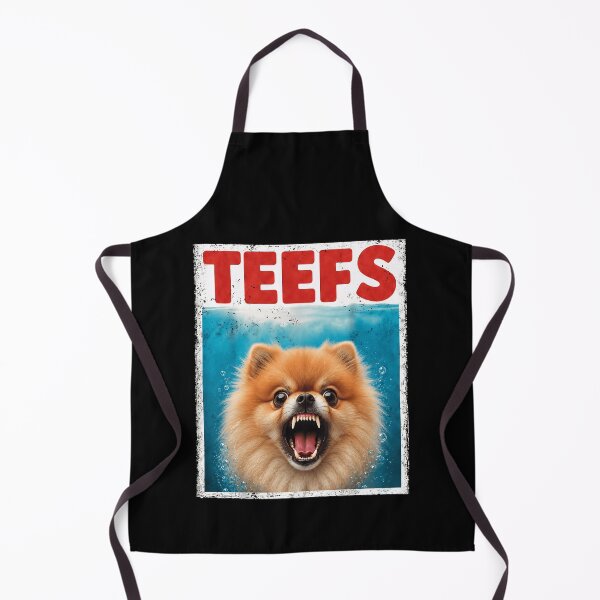 Item preview, TEEFS Pomeranian Funny Dog Retro Horror Pet Lover designed and sold by JerdbordinShop.