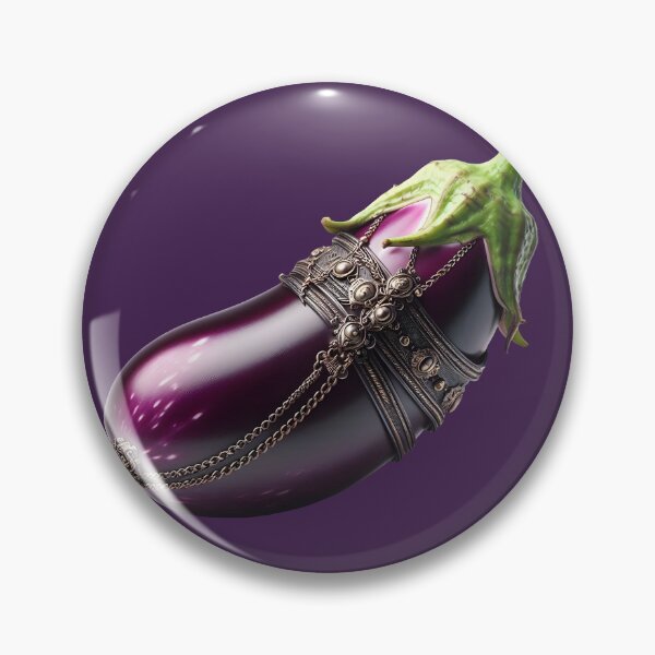 Item preview, Gothic Eggplant – Gothic Surreal Art designed and sold by Vibranta Studio.