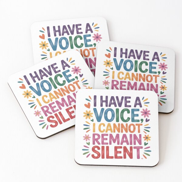 Item preview, I have a voice, I cannot remain silent designed and sold by nimmitrends.