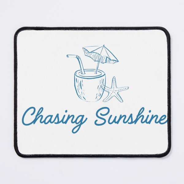 Item preview, Chasing Sunshine Minimalist Beach Line Art - Tropical Coconut Summer designed and sold by MagySale.