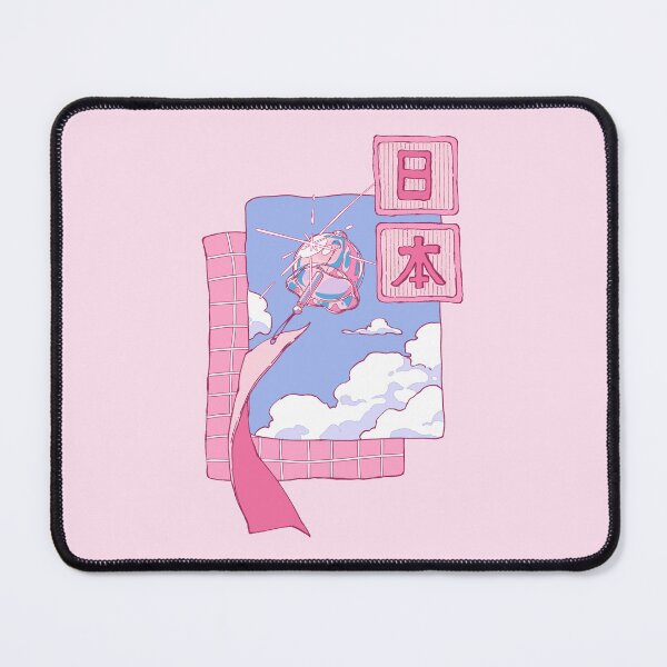 Item preview, Cute Pink Japanese Wind Bell Chime – Kawaii Anime Aesthetic designed and sold by AnGoArt.