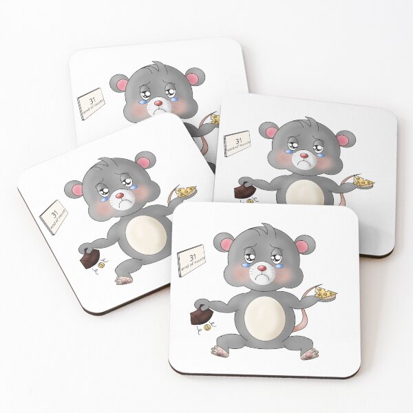 Item preview, Funny Broke Mouse End of Month Humor designed and sold by BalRaju-Doodles.