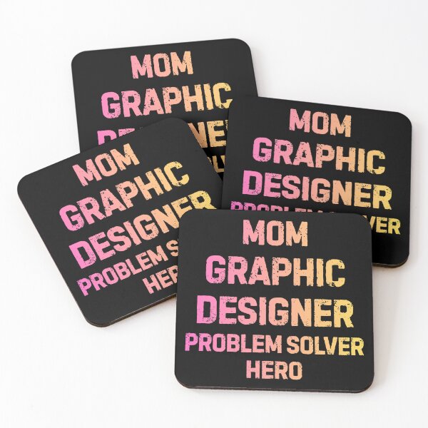 Item preview, Mom Graphic Designer Problem Solver Hero Creative Gift designed and sold by Yuli Club.