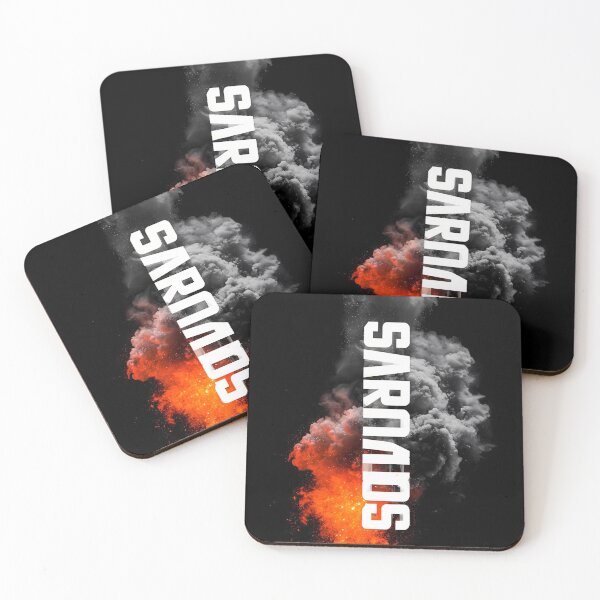 Item preview, Sparks Fire Smoke Bold Typography Art designed and sold by Ekracreatives.