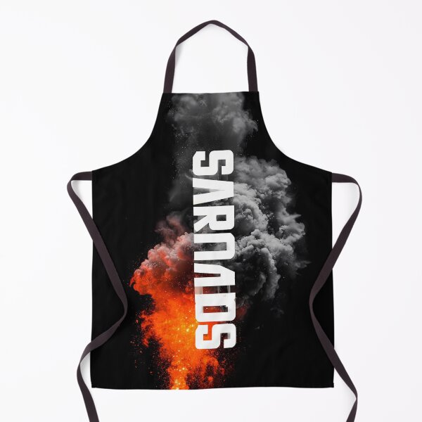 Item preview, Sparks Fire Smoke Bold Typography Art designed and sold by Ekracreatives.
