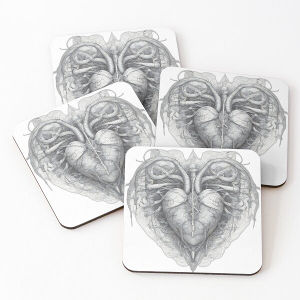 Item preview, Mechanical Heart of the Void Etching designed and sold by DarkOriginArts.