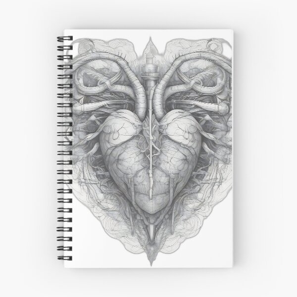 Item preview, Mechanical Heart of the Void Etching designed and sold by DarkOriginArts.